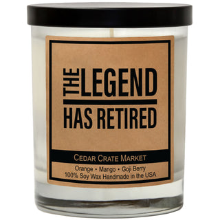 The Legend Has Retired Soy Candle