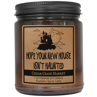Hope Your New House Isn't Haunted Amber Jar