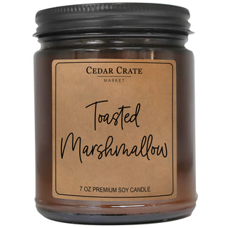 Toasted Marshmallow Amber Jar Candle