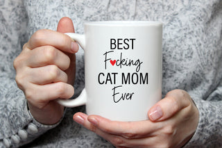 Best F*ing Cat Mom Mug