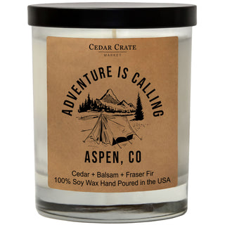 Adventure Is Calling Name Drop Kraft Candle