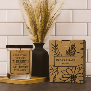 Retirement Gift -A Wise Woman Once Said I'm Retiring Kraft