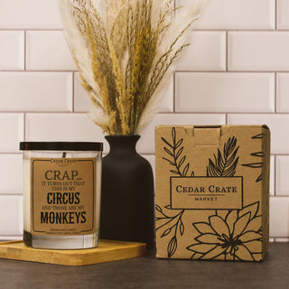 Crap… It Turns Out This Is My Circus Soy Candle - Kraft