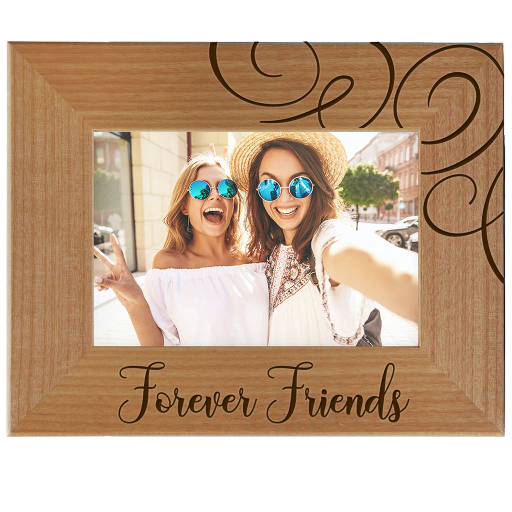 Forever Friends Wood Photo Frame Cedar Crate Market