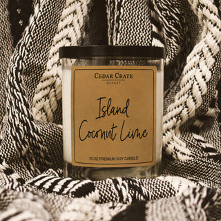 Island Coconut Lime Soy Candle