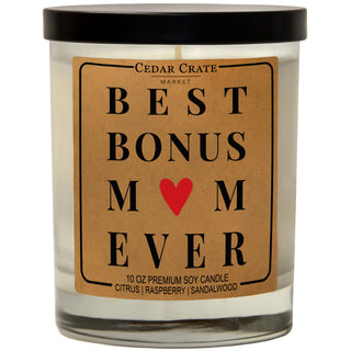 Best Bonus Mom Ever Soy Candle