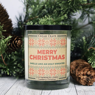 Merry Christmas Smells Like An Ugly Sweater Soy Candle