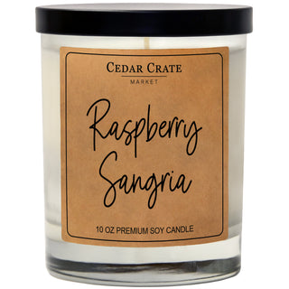 Raspberry Sangria Soy Candle