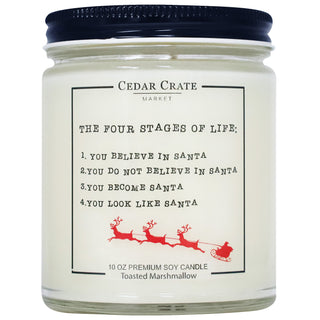 The Four Stages Of Life Soy Candle - 7oz