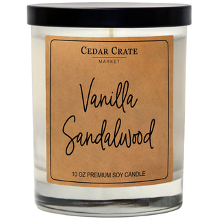 Vanilla Sandalwood Soy Candle