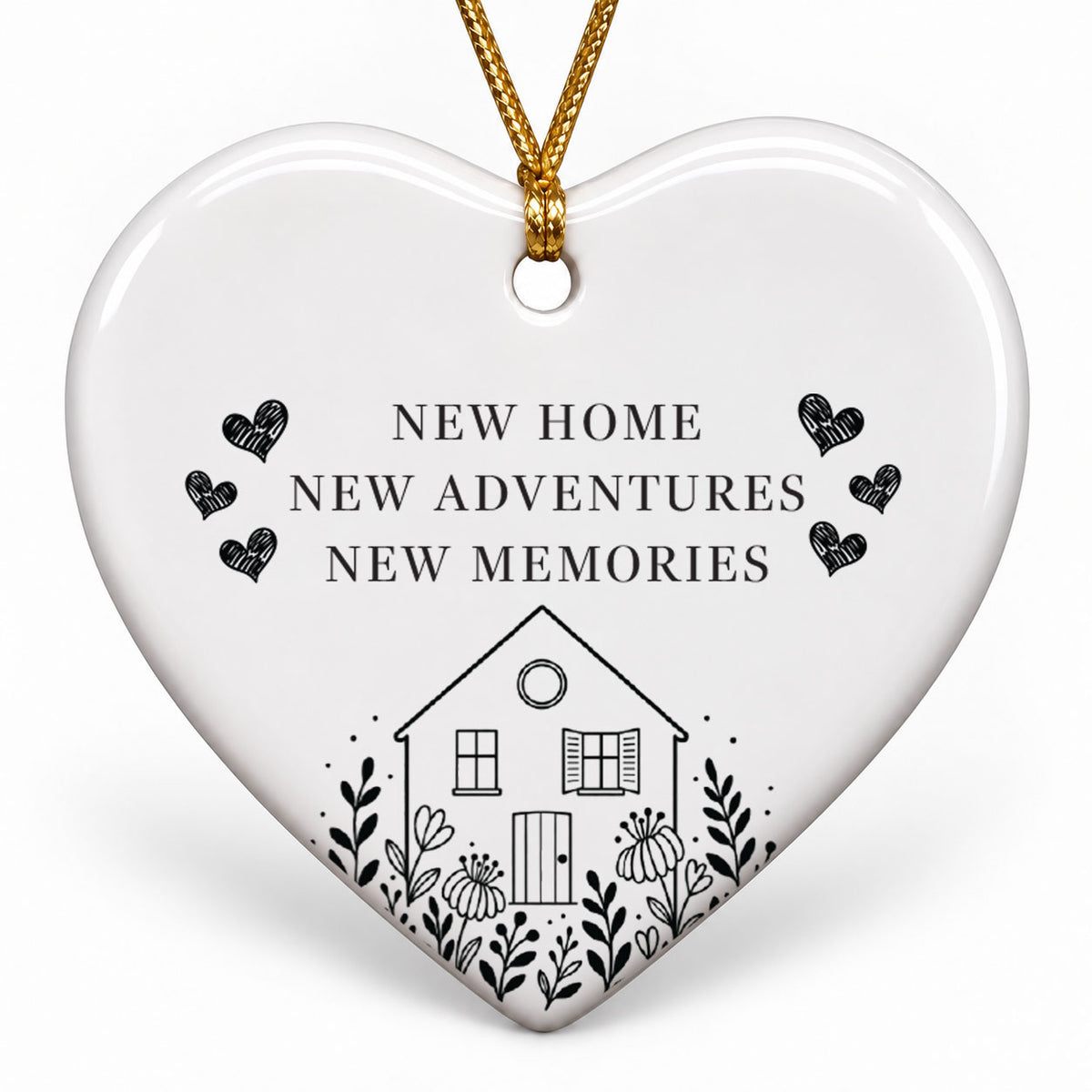 New Home Ornament - New Adventures And New Memories