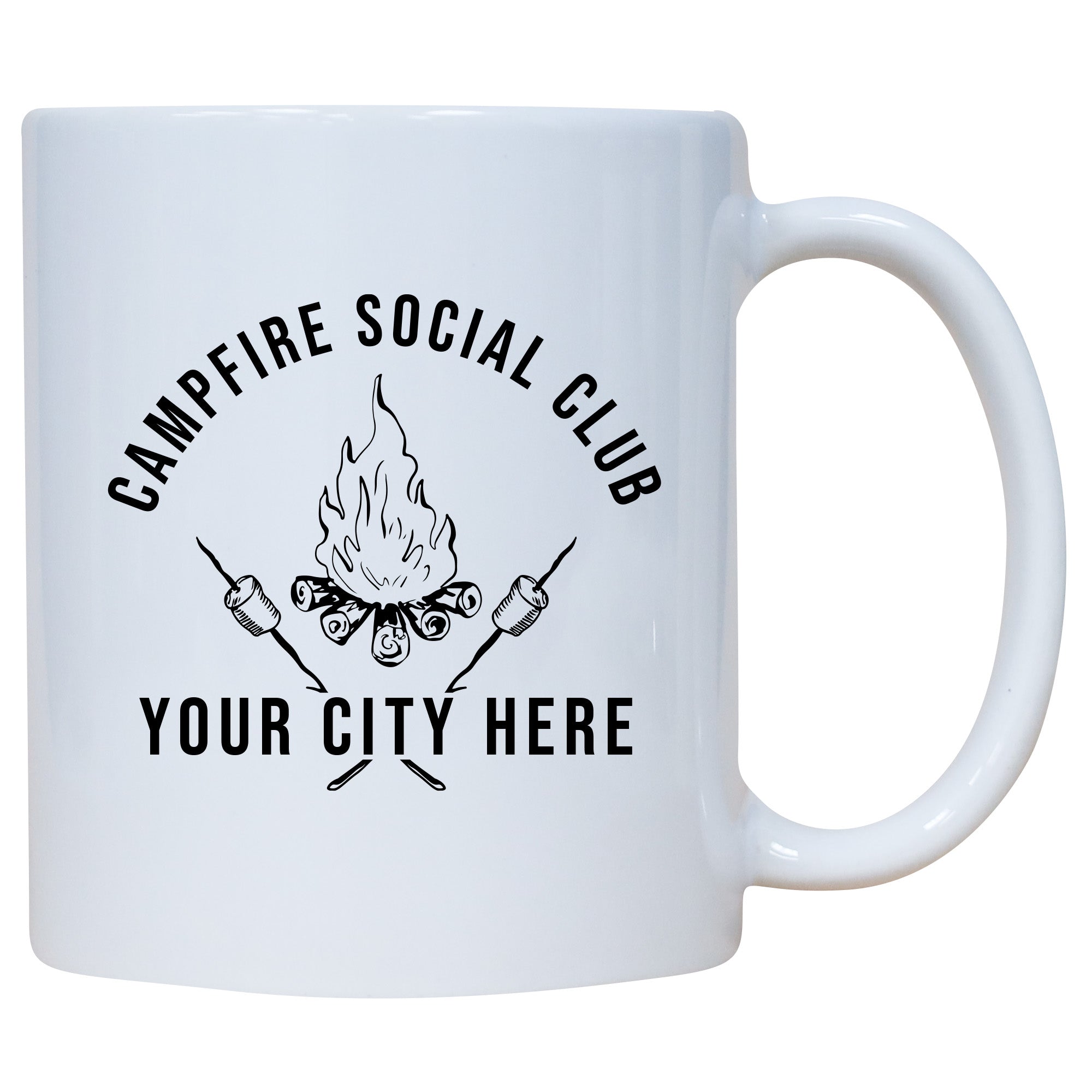 Campfire Social Club Name Drop Mug