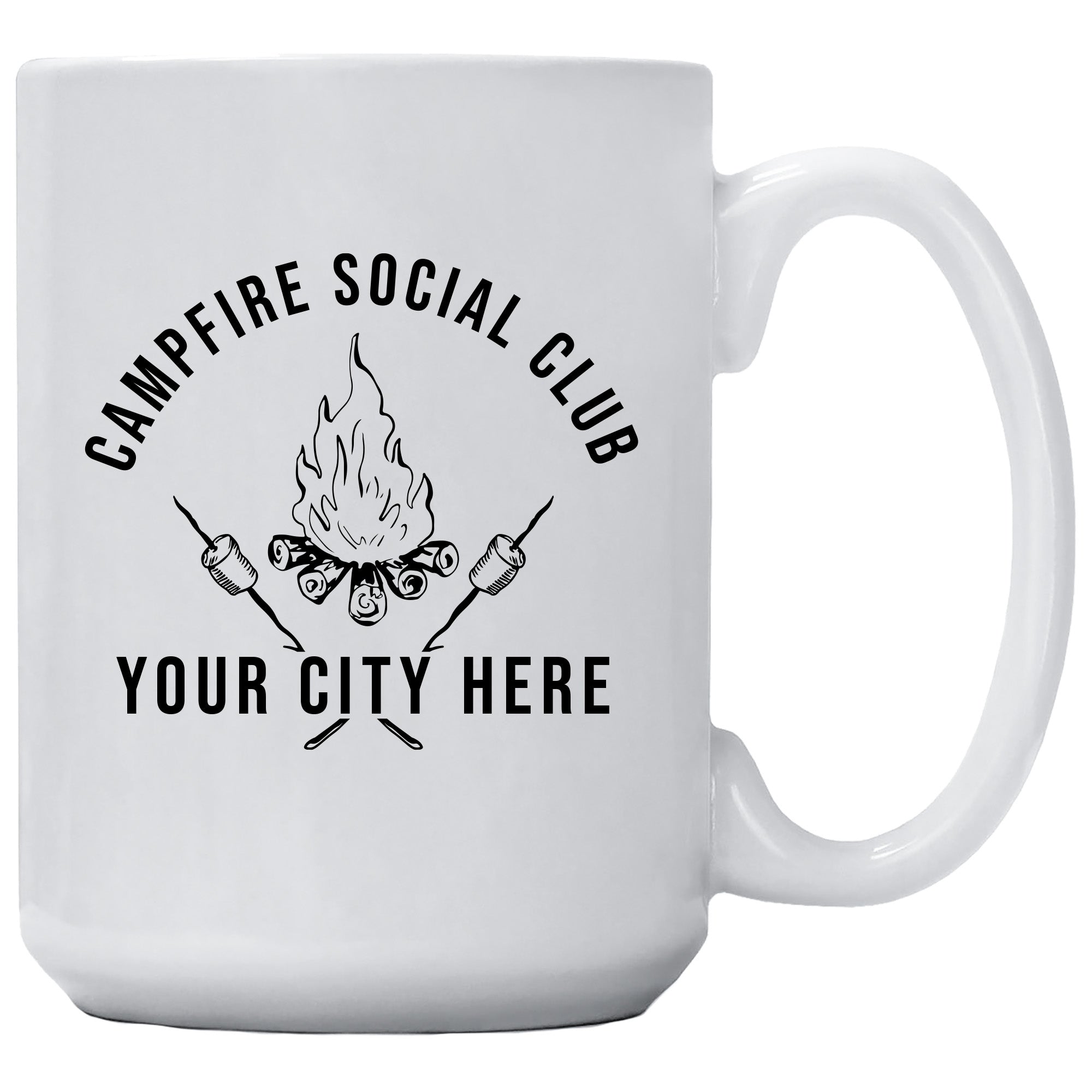 Campfire Social Club Name Drop Mug
