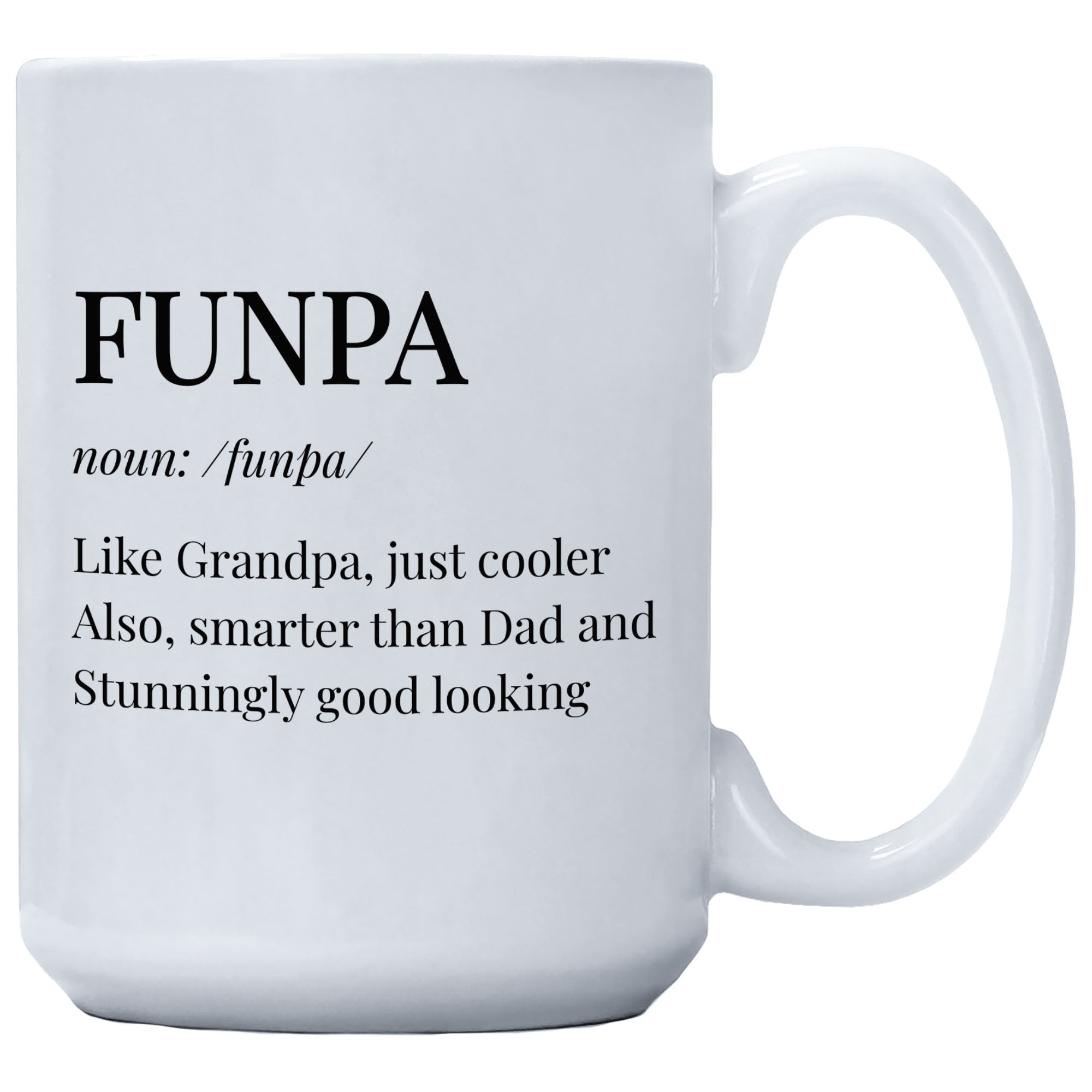 Funpa Like Grandpa Just Cooler Mug