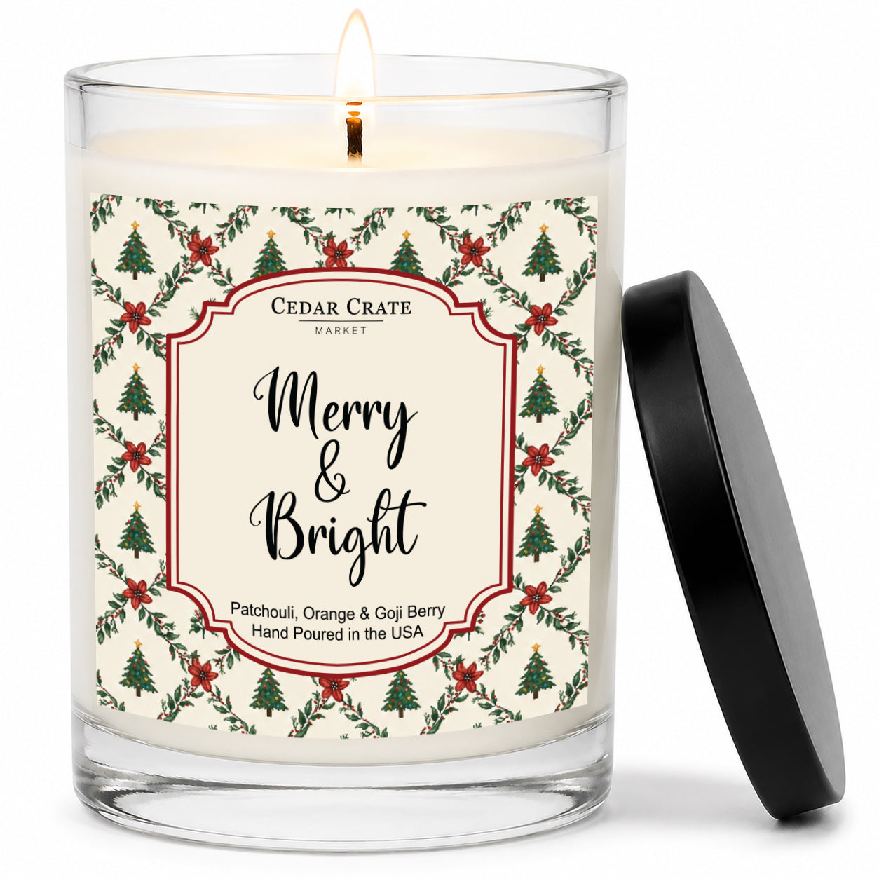 Christmas Candles - Merry & Bright