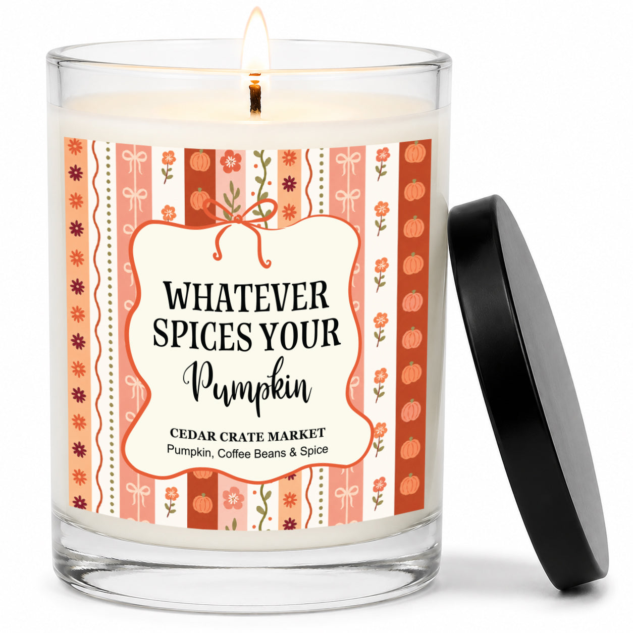 Fall Candle - Whatever Spices Your Pumpkin