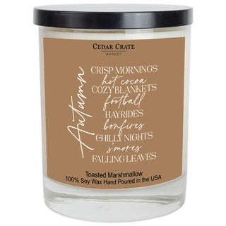 Autumn Color Candle