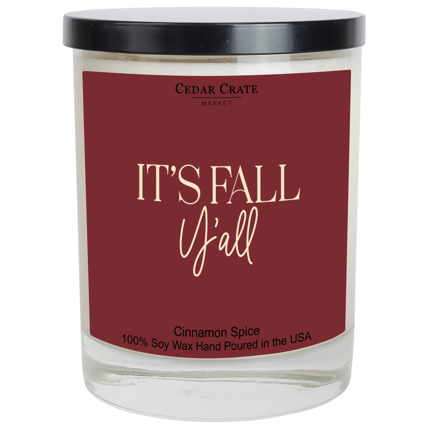 It's Fall Y'all Color Candle