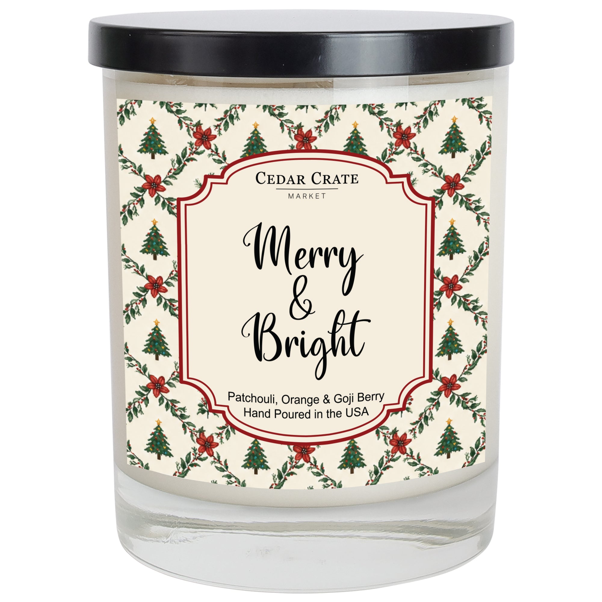 Christmas Candles - Merry & Bright