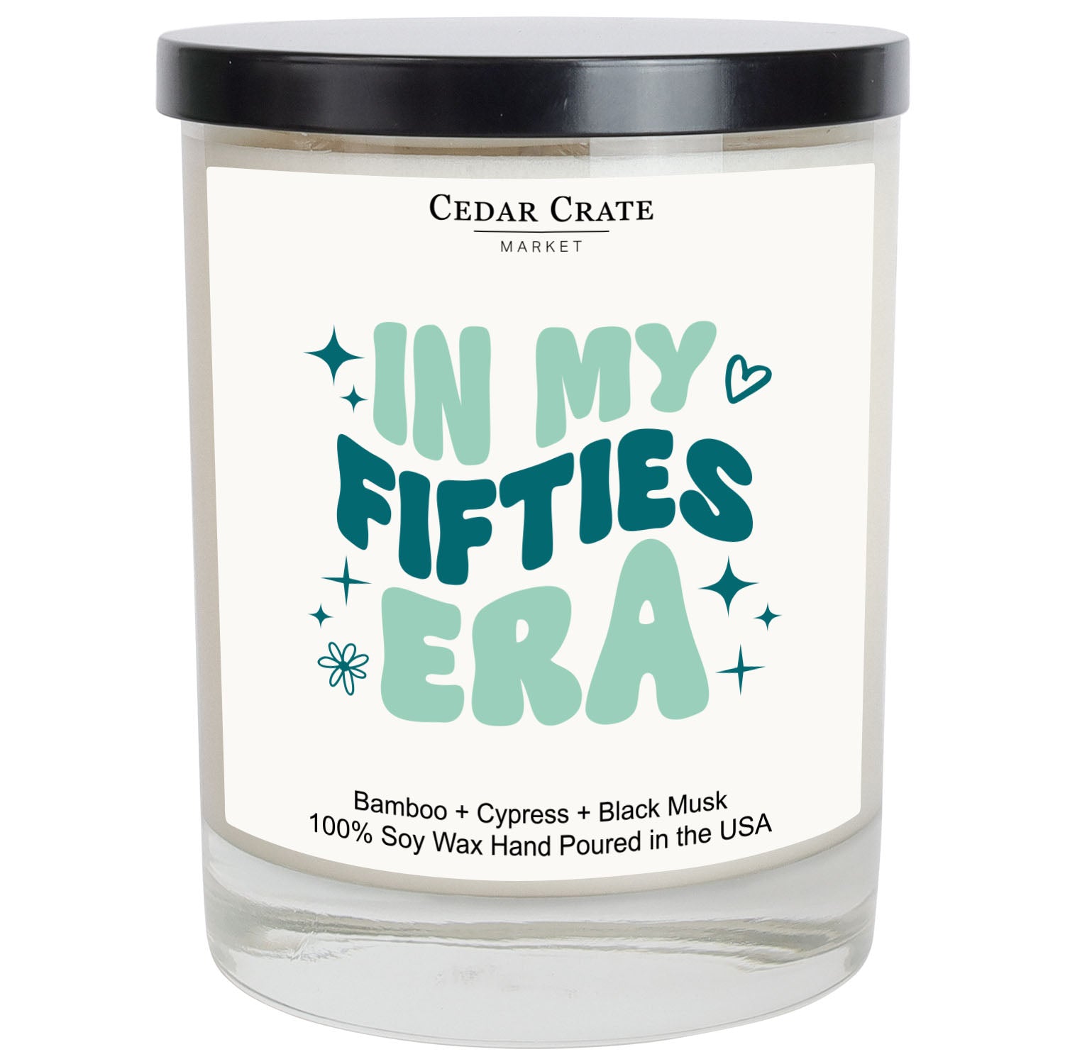 In My Fifties Era Color Candle