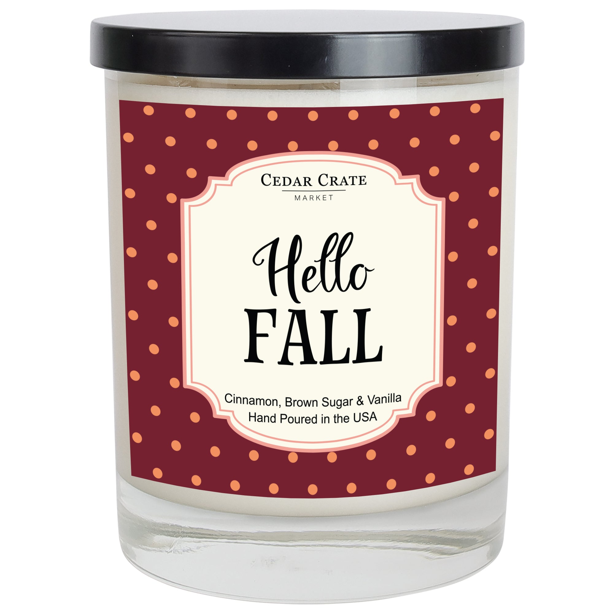 Fall Candle - Hello Fall