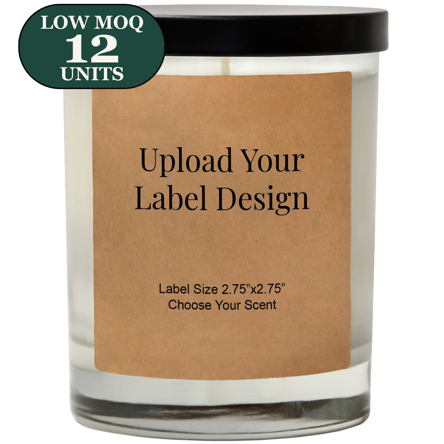 Custom Signature Candles- Minimum Order Qty 12