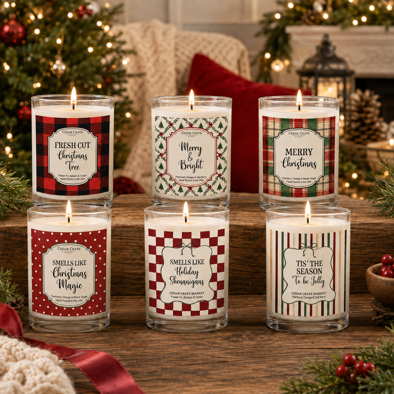 Christmas Candle - Smells Like Holiday Shenanigans