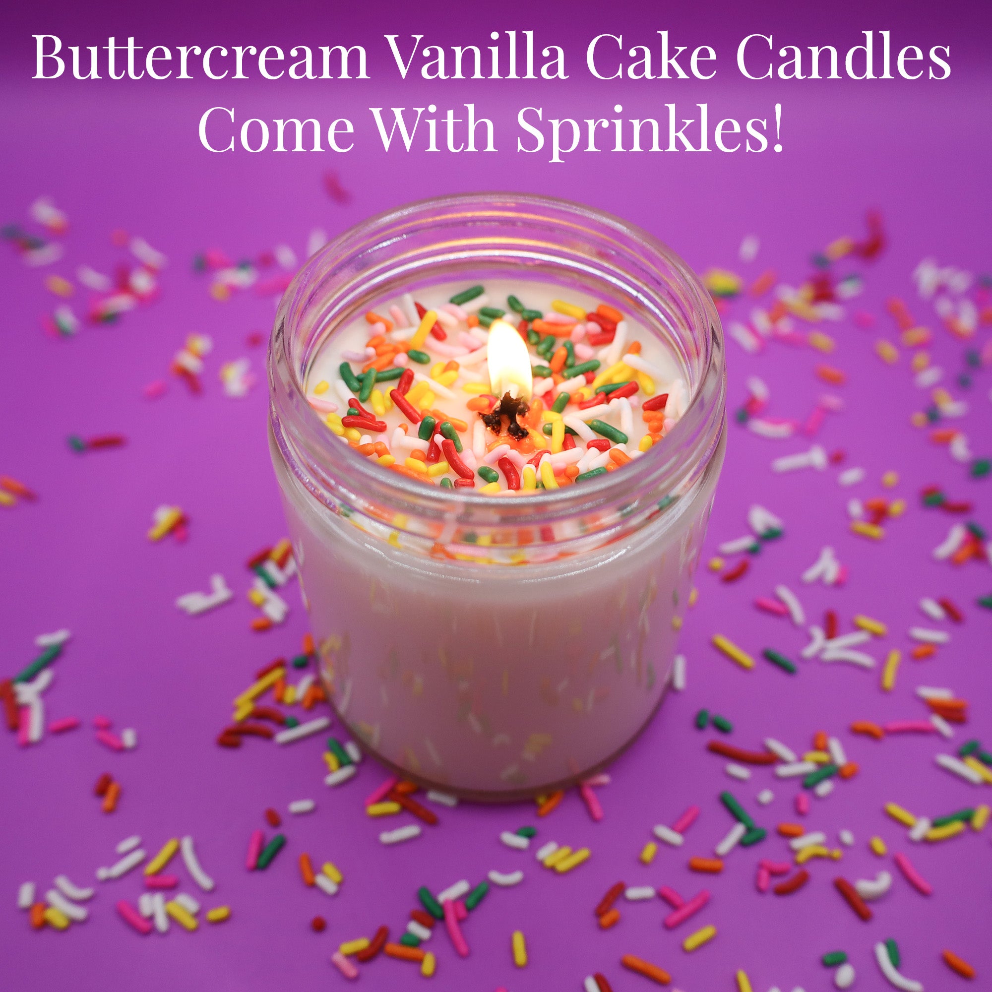 At This Point Your Cake Is A Fire Hazard So Here's A Candle Clear Jar