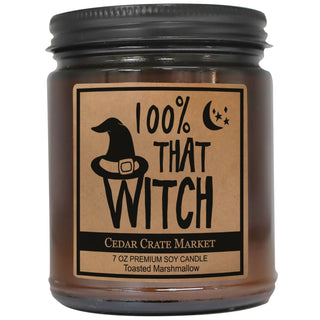 100% That Witch Amber Jar