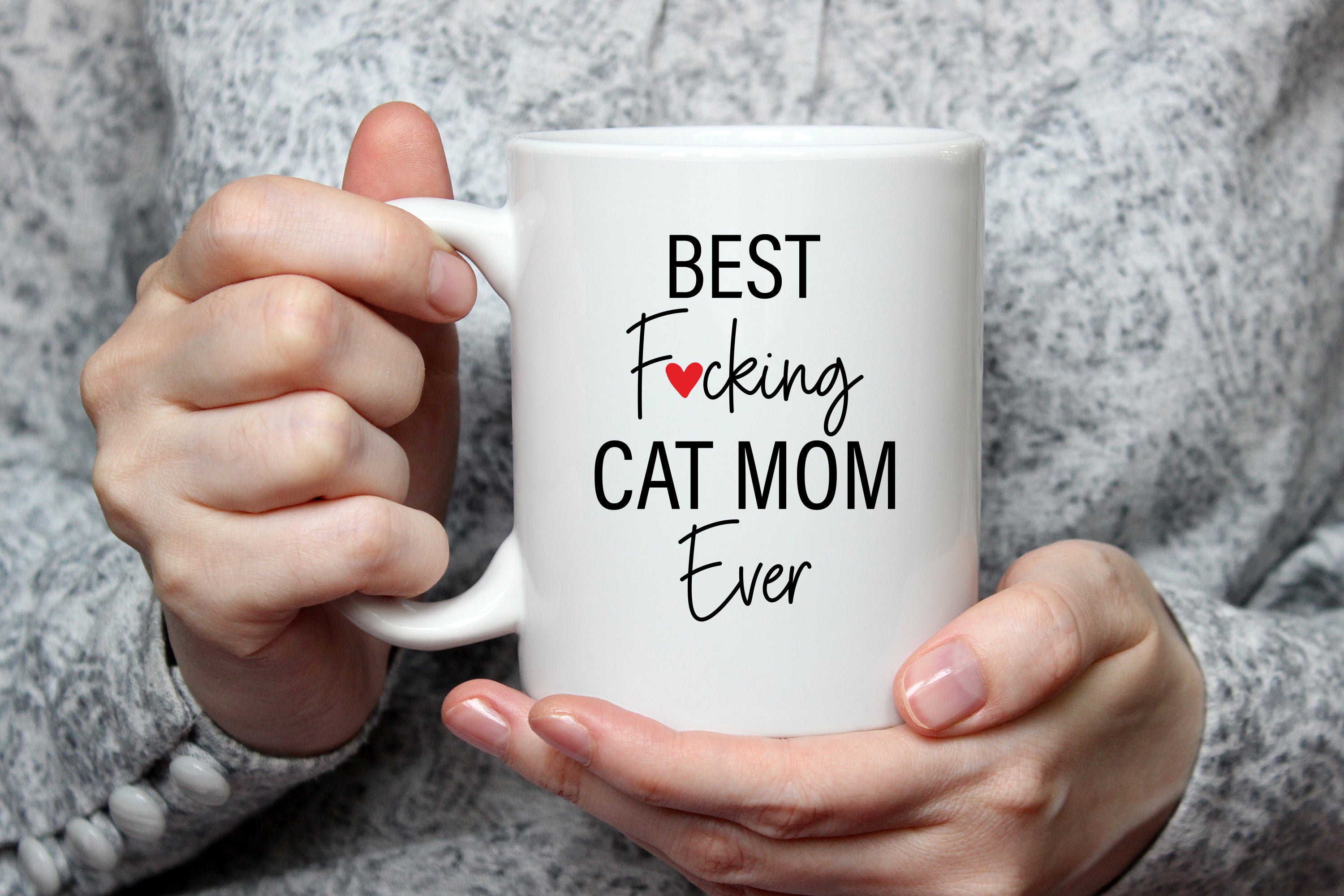 Best F*ing Cat Mom Mug