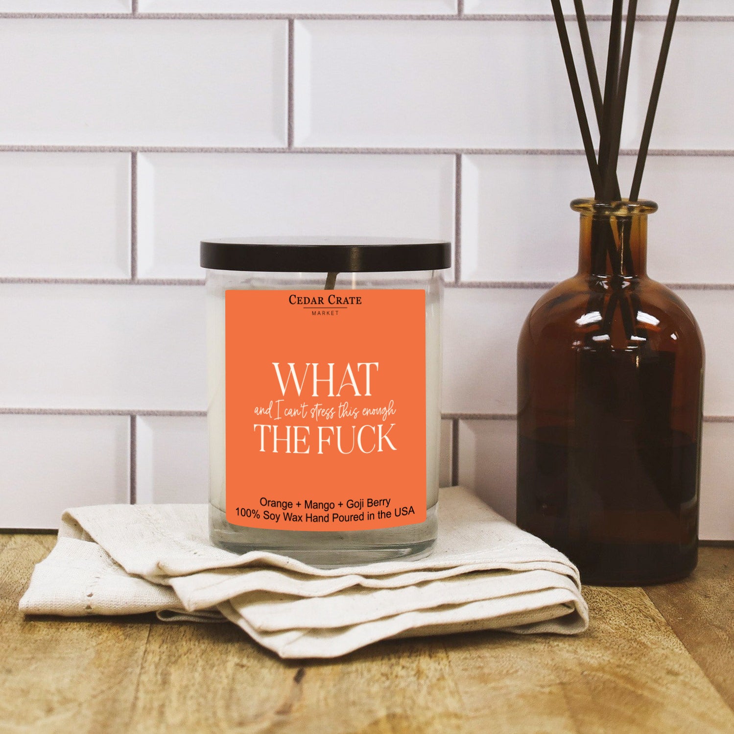 What (And I Can't Stress This Enough) The Fuck Color Candle