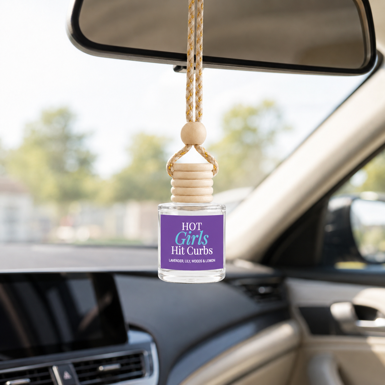 Car Diffuser - Hot Girls Hit Curbs Sunlit Lavender Scent