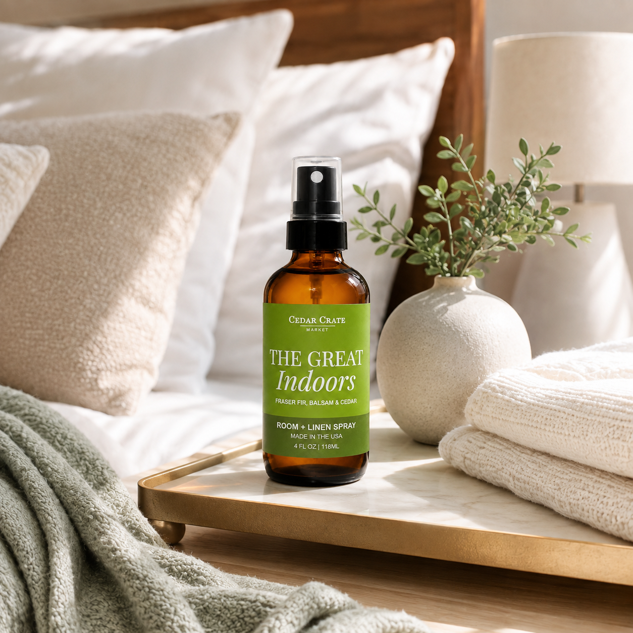 Funny Room Spray - The Great Indoors Balsam + Cedar Mist