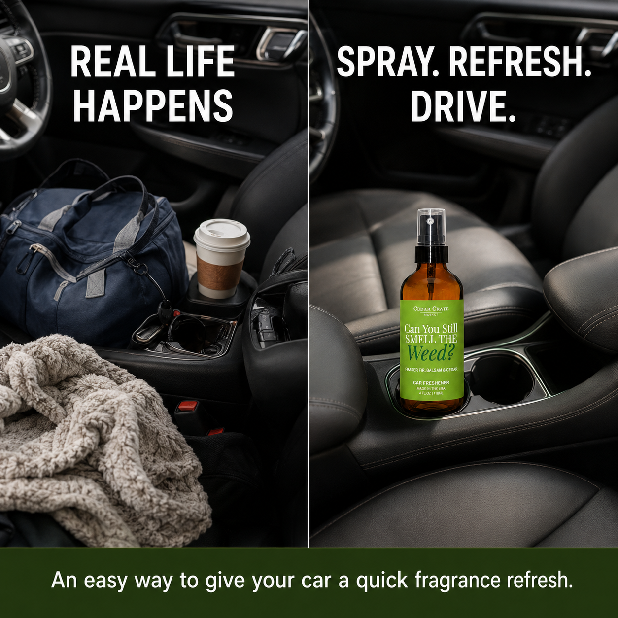 Car Freshies - Can You Still Smell The Weed Balsam + Cedar