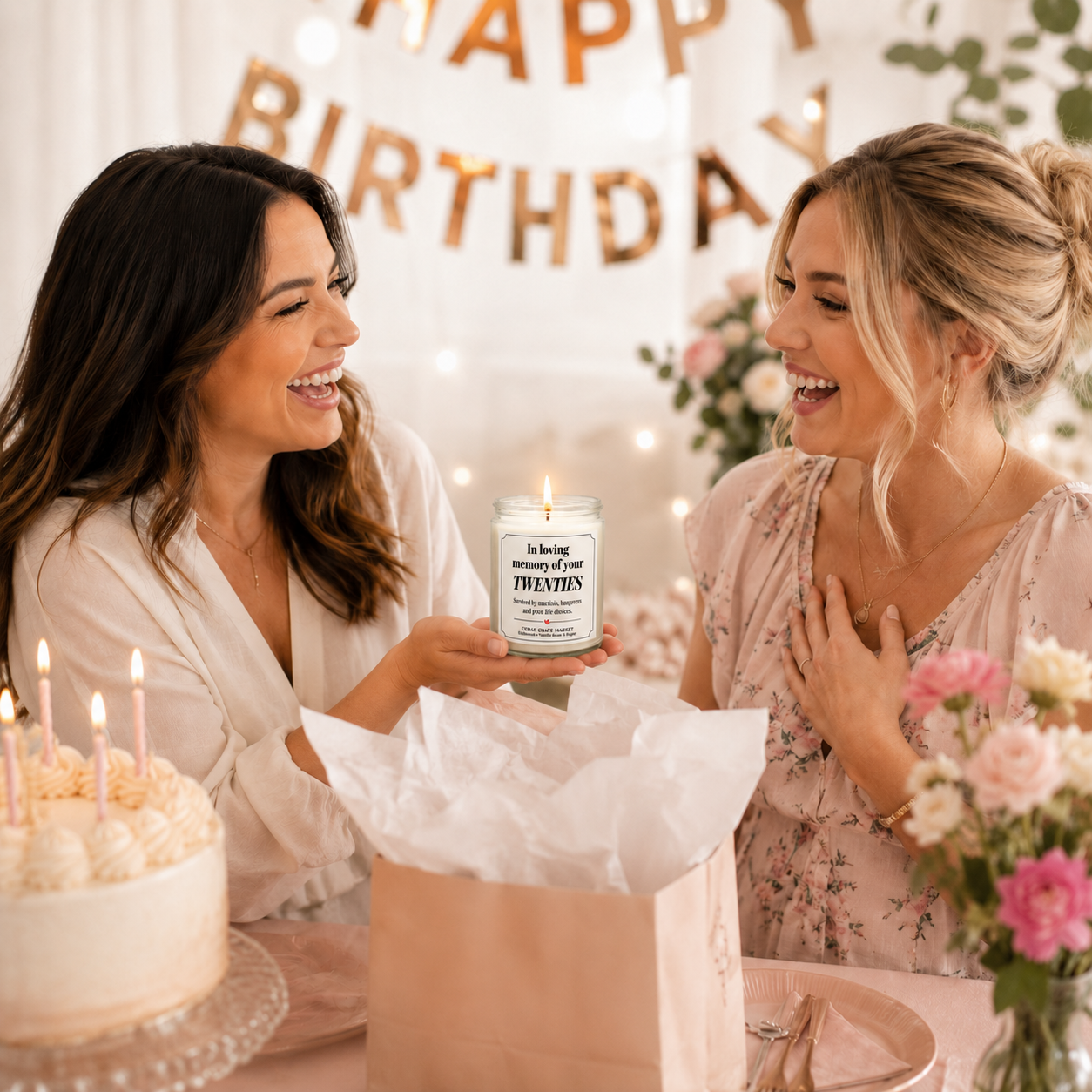 30th Birthday Candle - In Loving Memory of My 20s