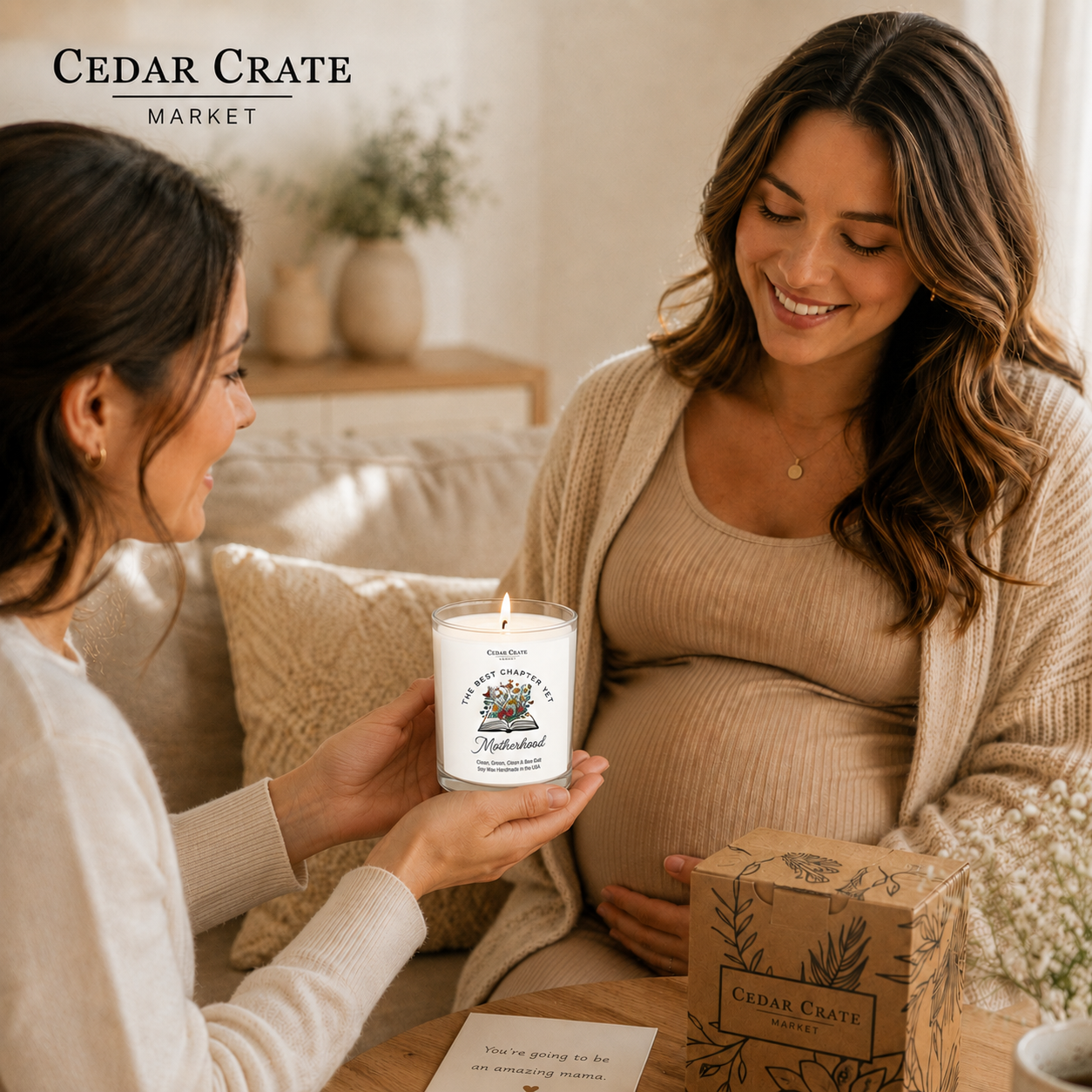 Mom To Be Candle - The Best Chapter Yet