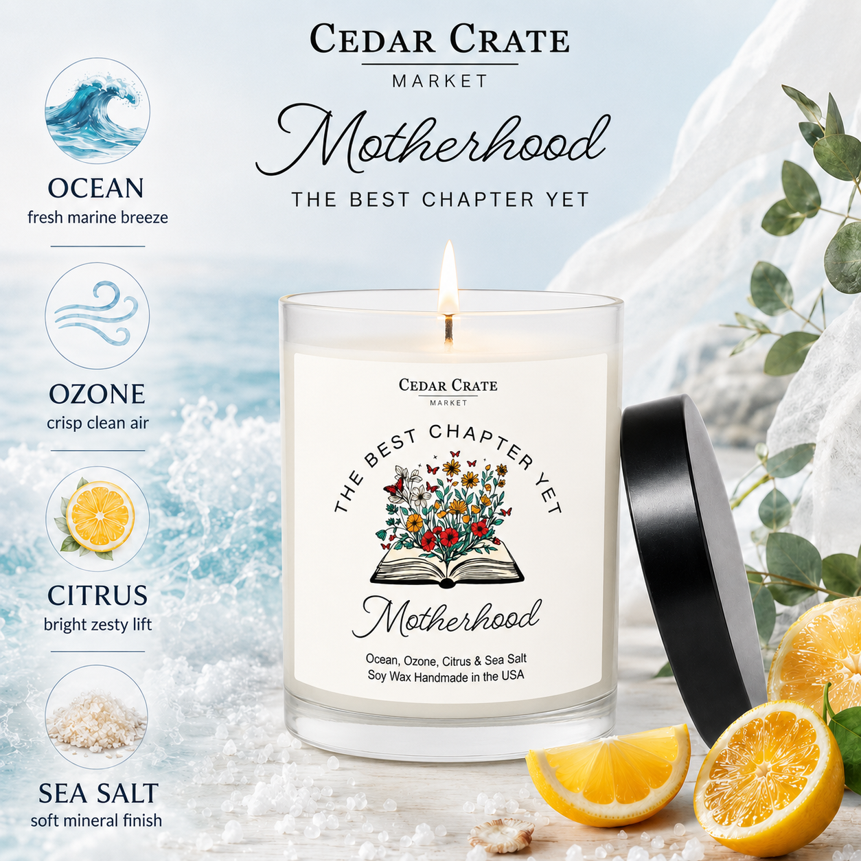 Mom To Be Candle - The Best Chapter Yet