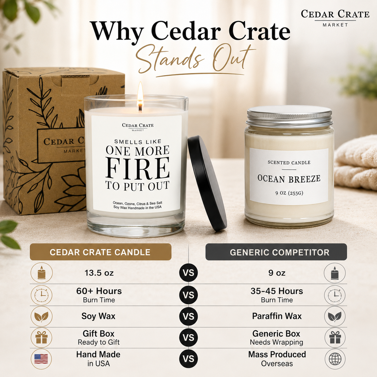 Coworker Candle - One More Fire to Put Out
