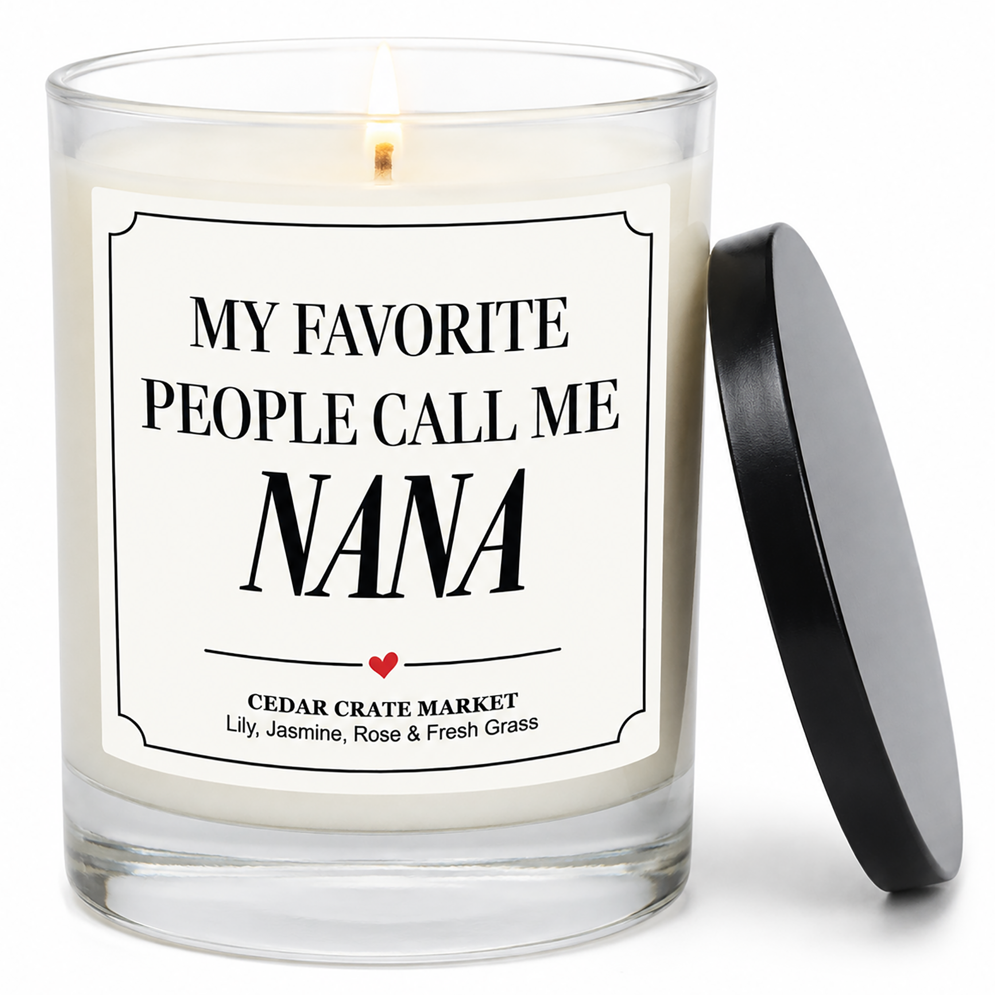 Nana Candle - My Favorite People Call Me Nana