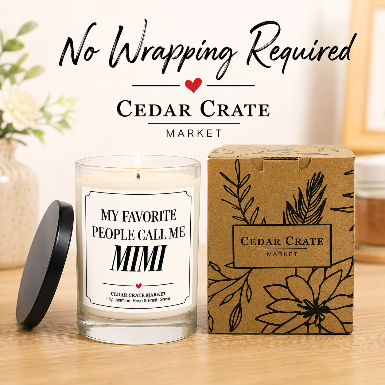 Mimi Candle - My Favorite People Call Me Mimi