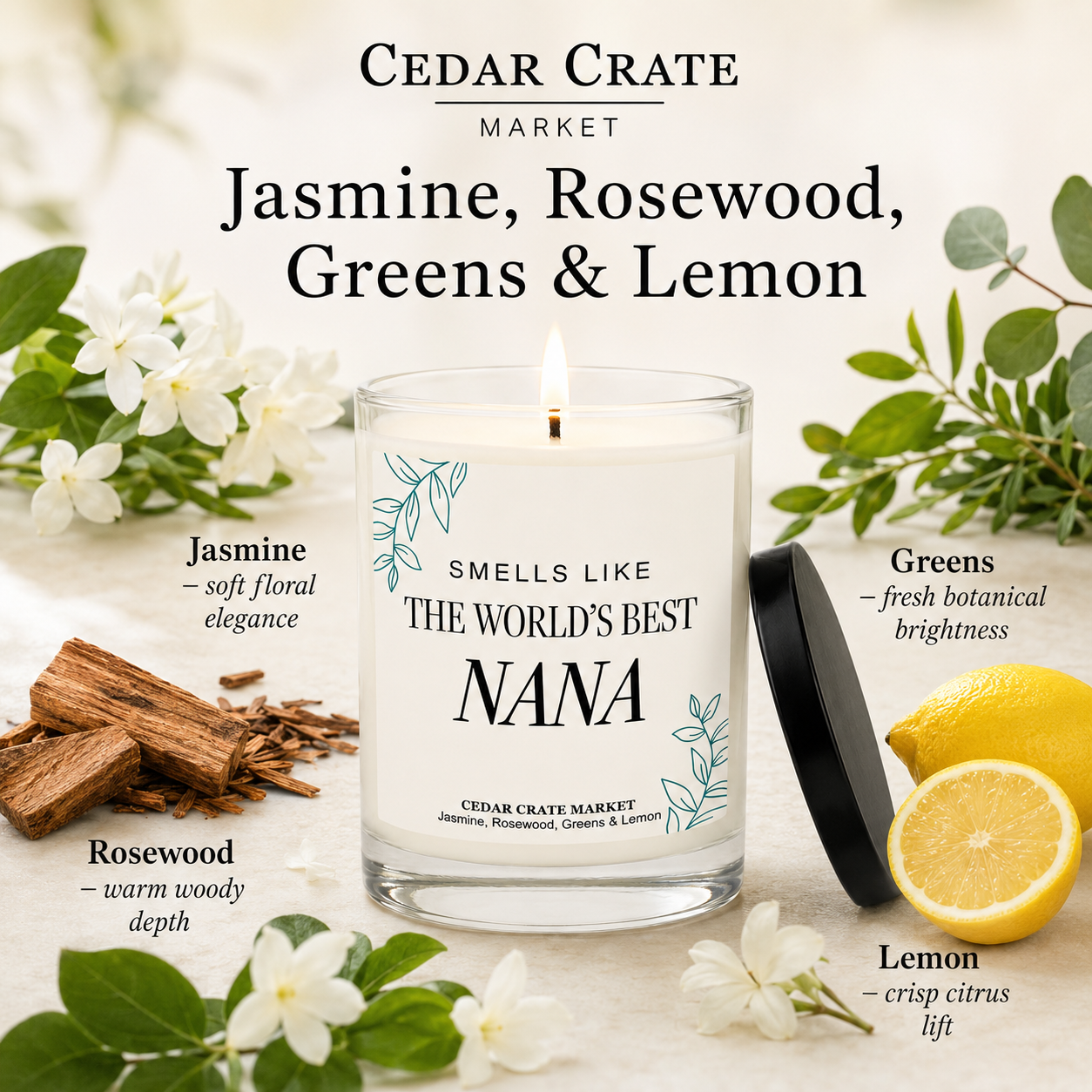 Nana Candle - Smells Like World's Best Nana