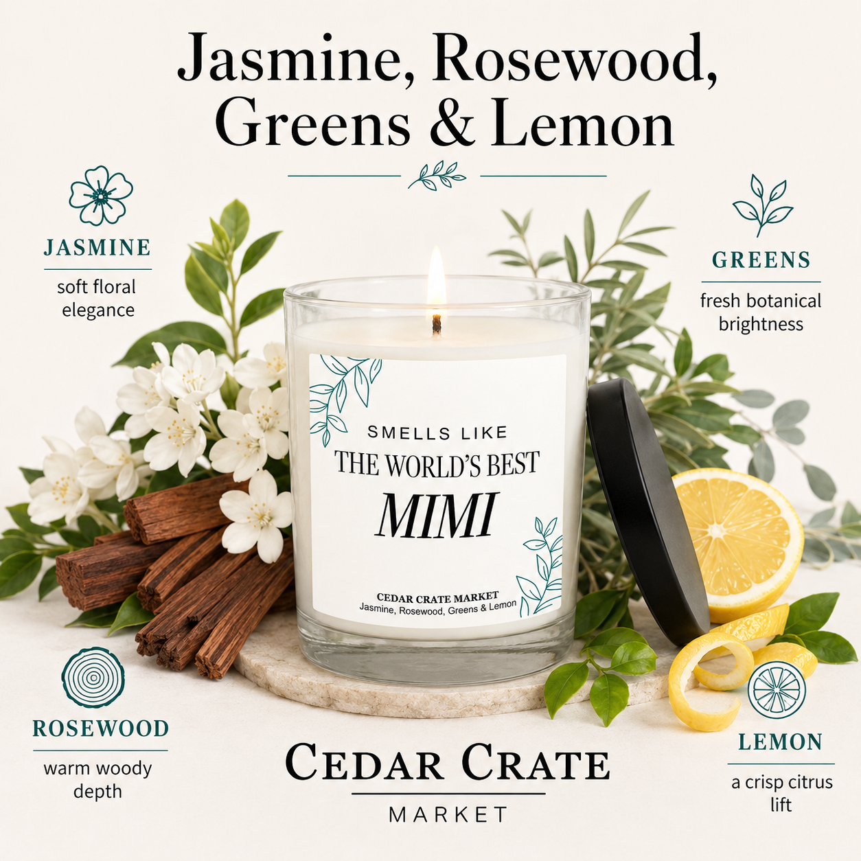 Mimi Candle - Smells Like World's Best Mimi
