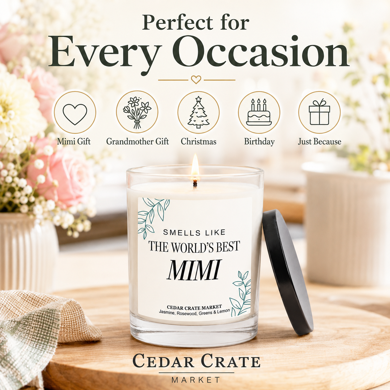 Mimi Candle - Smells Like World's Best Mimi