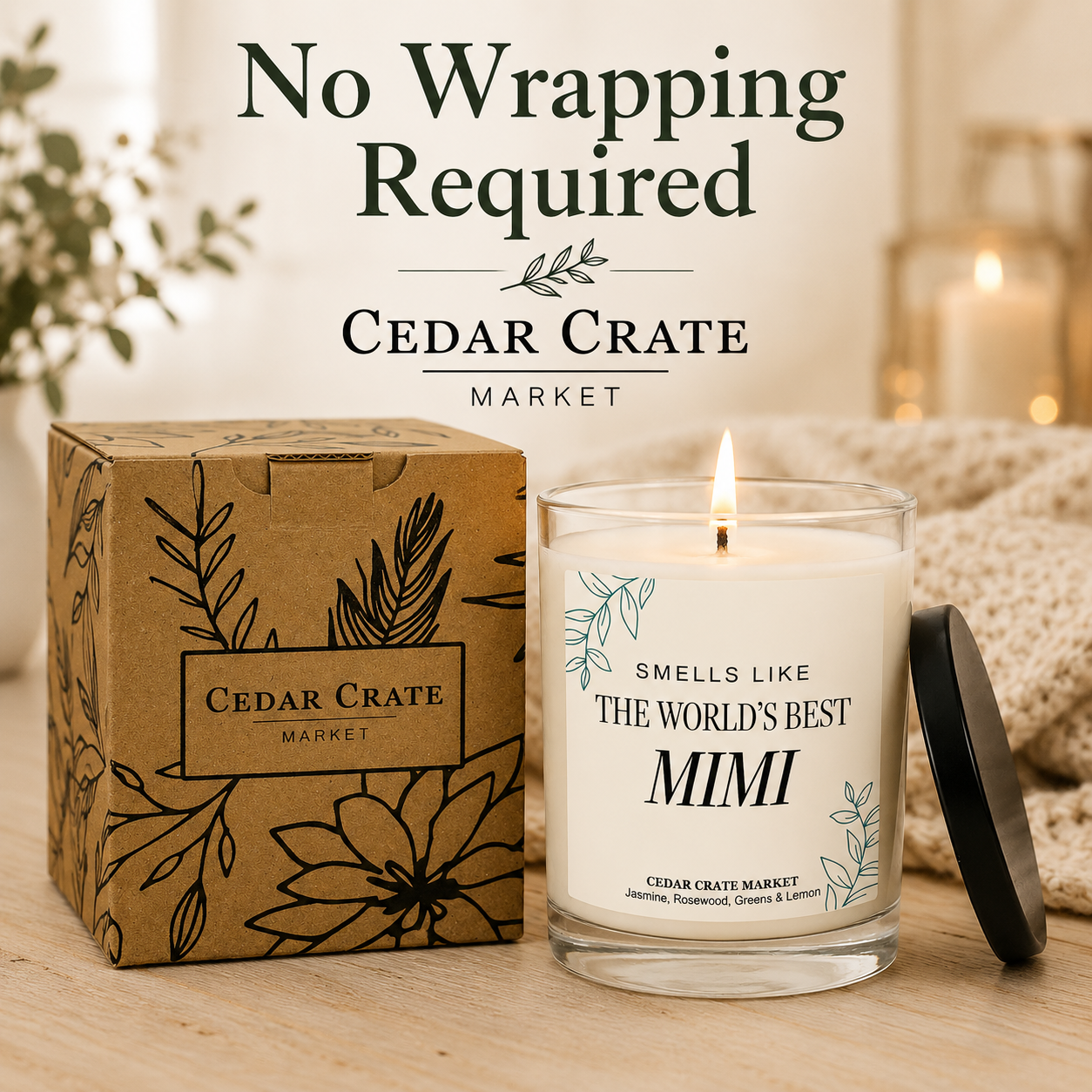 Mimi Candle - Smells Like World's Best Mimi