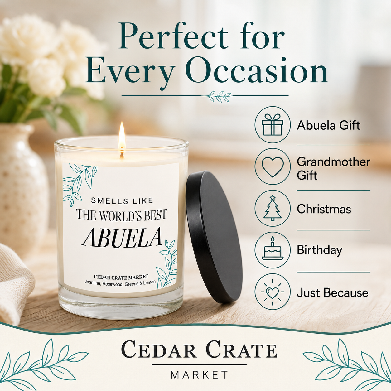 Abuela Candle - Smells Like World's Best Abuela