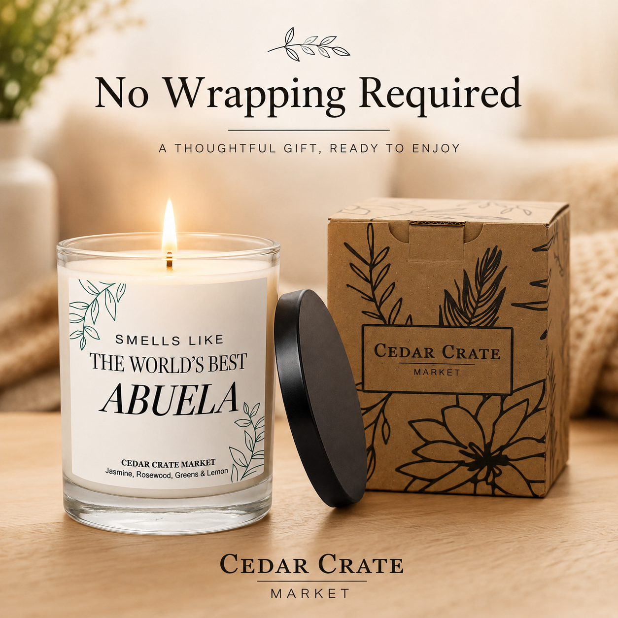 Abuela Candle - Smells Like World's Best Abuela
