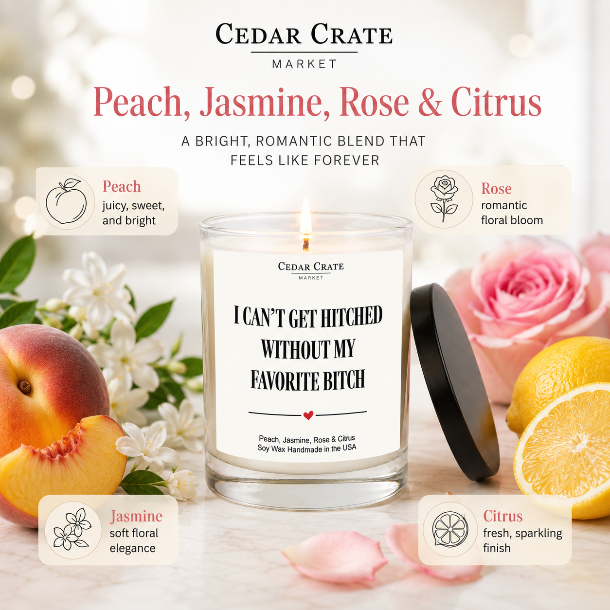 Maid of Honor Candle - My Favorite Bitch