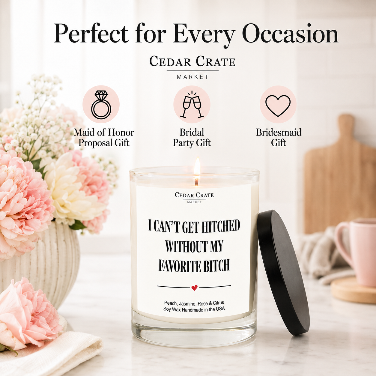 Maid of Honor Candle - My Favorite Bitch