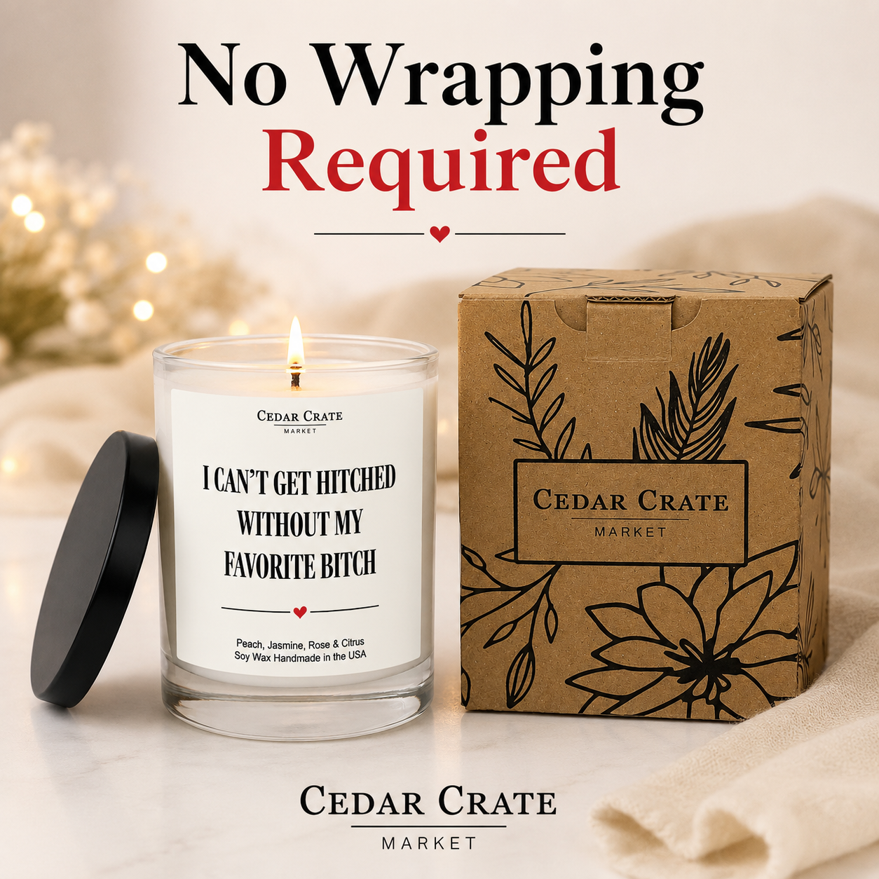 Maid of Honor Candle - My Favorite Bitch