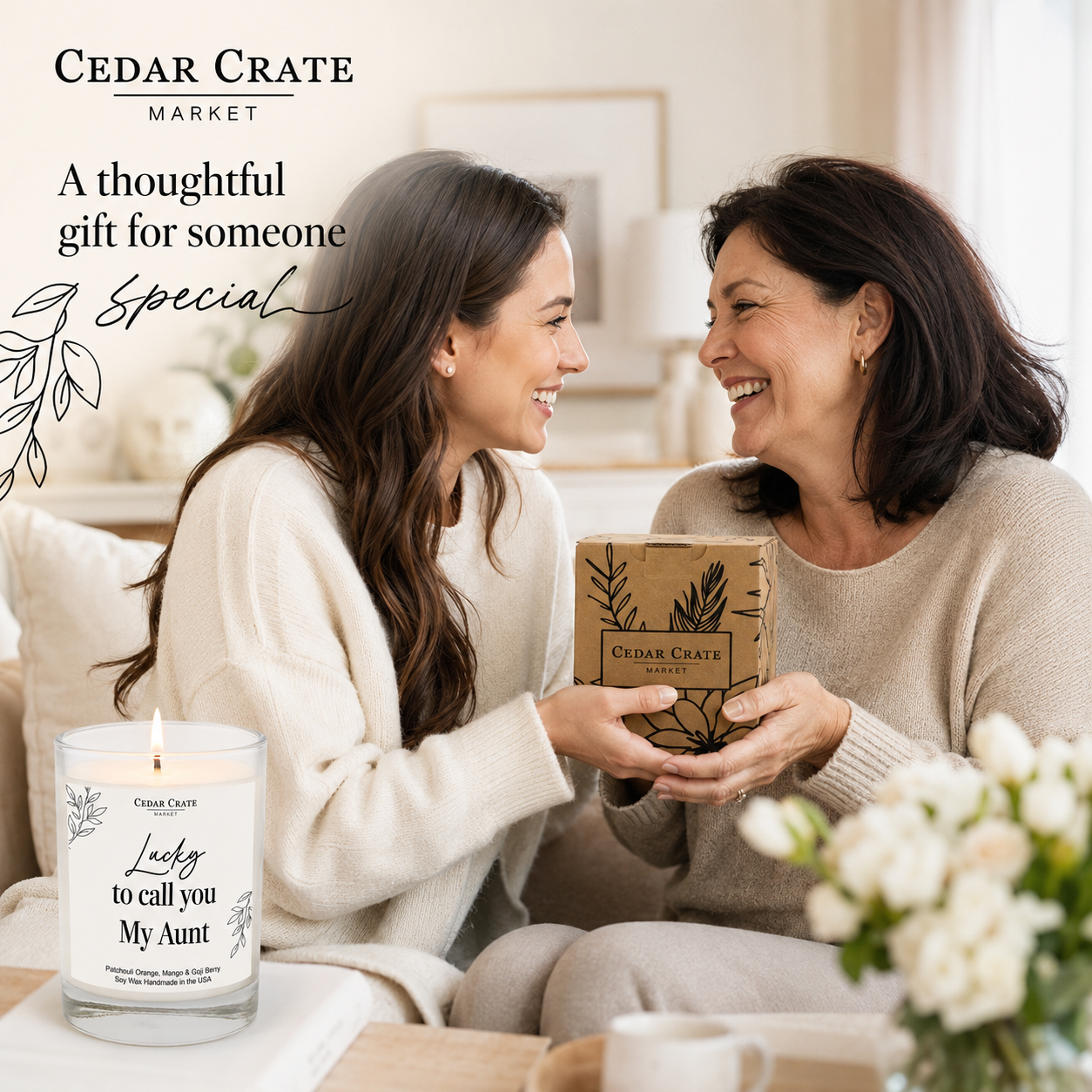 Aunt Candle - Lucky to Call You My Aunt